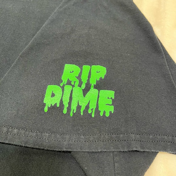 Heavy Cotton 3XL Black Green Graphic Band T-Shirt Hulk Blood Dimebag Darrell Y2K - Picture 5 of 10